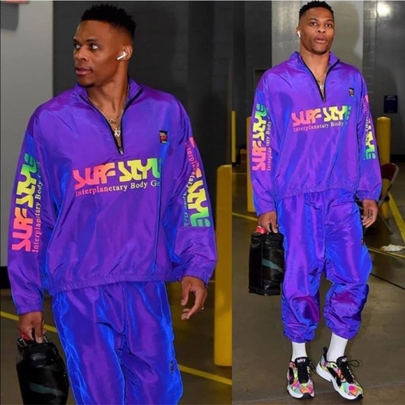 Set Vintage 80’s 90’s Surf Style Purple Iridescent - Picture 8 of 8